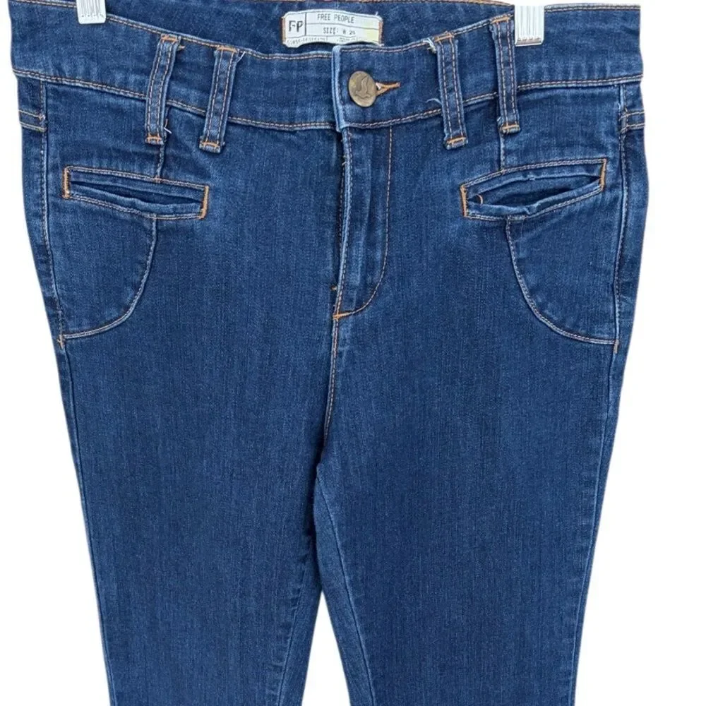 Free People Extreme Flare Bell Bottom Jeans size 29